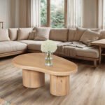 Austin Solid Wood Coffee Table - Image 6