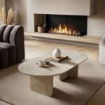 Aven Sintered Stone Effect Coffee Table