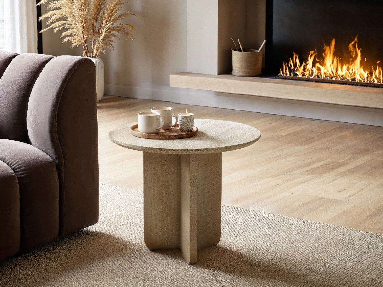aven-side-table-full-1 Aven Sintered Stone Effect Side Table