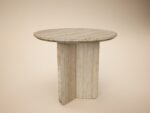 Aven Sintered Stone Effect Side Table - Image 4