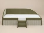 Aviana Velvet Low Sleeper Bed with Cord - Image 2