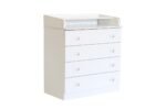 Baby 4 Drawer Changing Board and Storage Unit - Image 2