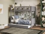 Bea Shorty Wooden Bunk Bed with Trundle