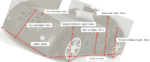 Artisan Red Beetle Car Bed Frame - Image 2