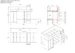 Benito Bunk Bed White and Grey - Image 2