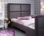 Artisan Leather TV Bed Brown Shanaya - Image 2