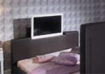 Artisan Leather TV Bed Brown Shanaya - Image 3