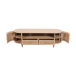 Valencia Cane & Mango Wood 2 Drawers TV Cabinet - Image 3