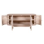 Valencia Cane & Mango Wood 4 Doors Sideboard - Image 3