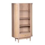 Valencia Cane & Mango Wood Bookcase - Image 5