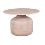 Valencia Cane & Mango Wood Round Coffee Table - Image 5