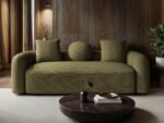 Cami Large Sofa Green Chenille