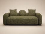 Cami Large Sofa Green Chenille - Image 5