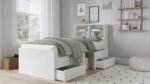 Captain's Single 3ft Cabin Bed with bookcase headboard - Image 3