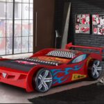 Artisan Z1 Car Bed Frame Red