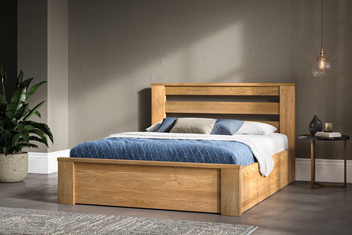 CHARNWOOD OTTOMAN-OAK-Emporia Beds