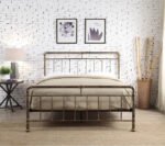 Flintshire Furniture Cilcain Antique Bronze Bed - Image 4