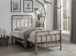 Flintshire Furniture Cilcain Antique Bronze Bed - Image 2