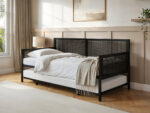 Clay Metal Daybed with Trundle