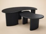 Clio Coffee Table Set Black - Image 4