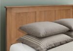 Flintshire Furniture Conway Solid Smoked Oak Bed - Image 3