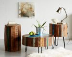Coastal Drum Coffee Table