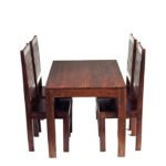 Toko Dark Mango Small Dining Table 4ft (120cm)