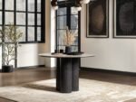 Deko Sintered Stone Round Dining Table Black - Image 3