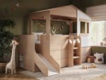 Dreamland House Midsleeper with Slide and Storage