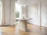 Elin Sintered Stone Round Dining Table - Image 3
