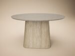 Elin Sintered Stone Round Dining Table - Image 5
