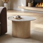Elin Sintered Stone Effect Side Table