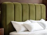 Emilie Ribbed Single Ottoman Bed Velvet - Image 14