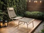 Esen Garden Lounge Chair with Footstool
