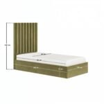 Everley Single Ottoman Bed Boucle - Image 2