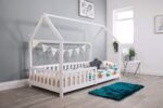 Explorer Play House Floor Bed with Rails Wooden