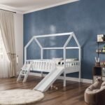 Explorer Slide Midsleeper with Rails White