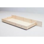 Fabio White Wooden Drawer - Image 3