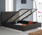 Artisan Fabric Button Ottoman Bed Frame - Image 3