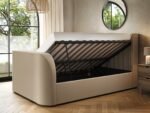 Fallon TV Side Lift Ottoman Bed Velvet - Image 3