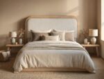 Gabriela Upholstered Wooden Bed - Image 3