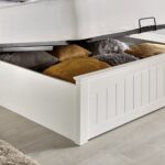 Grayson White Wooden Ottoman Bed - Image 5