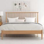 Flintshire Furniture Grosvenor Solid Light Oak Bed