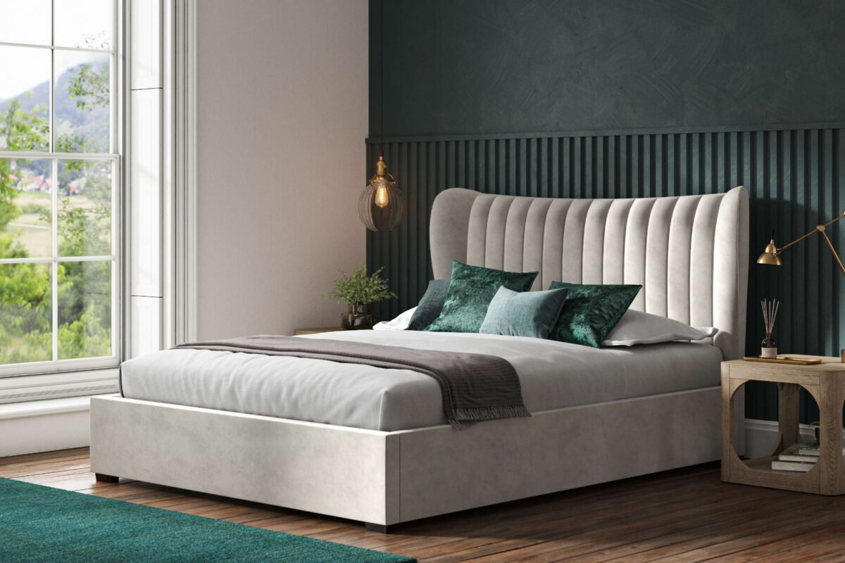 Emporia Beds Harcourt Velvet Ottoman