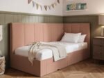Harley Corner Bed Frame with Storage Drawers Boucle