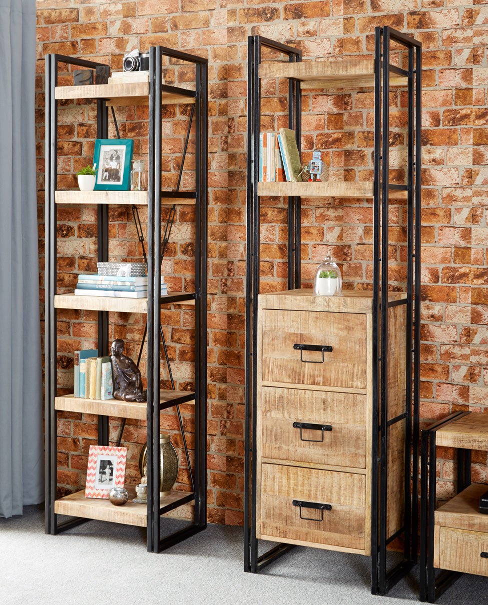 id16-lifestyle_2.jpg Cosmo Industrial Slim Bookcase