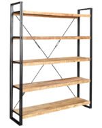 Cosmo Industrial Large Open Bookcase - Image 2
