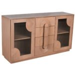 Indus Solid Wooden Extra Large Sideboard - Image 4