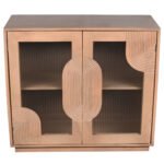 Indus Solid Wooden Small Sideboard - Image 4