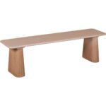 Indus Solid Wood Dining Bench - Image 3